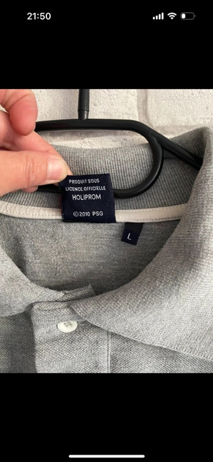 Polo Paris Saint Germain taille L - photo numéro 4