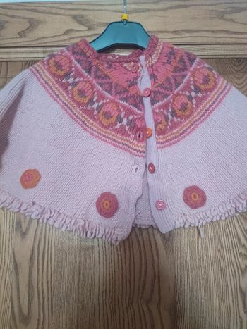 Poncho taille 18 mois