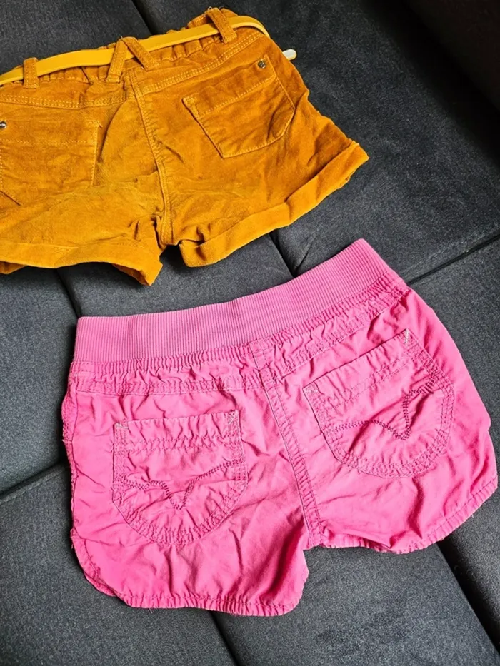 🦋 Lots de 2 short fille 🦋 - photo numéro 3