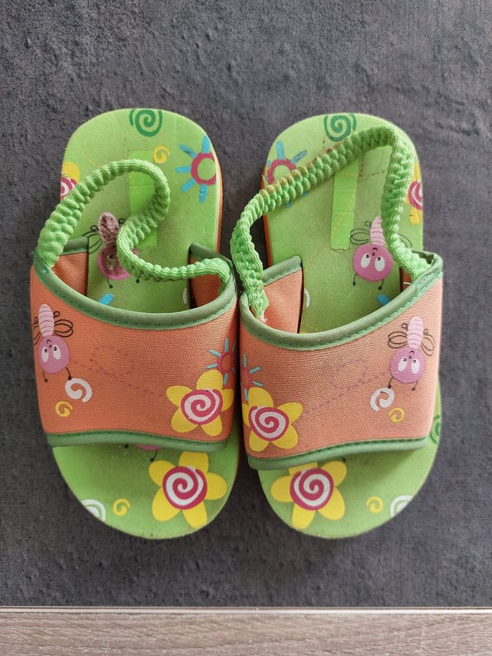 Lot de 2 paires de chaussures été fille - photo numéro 5