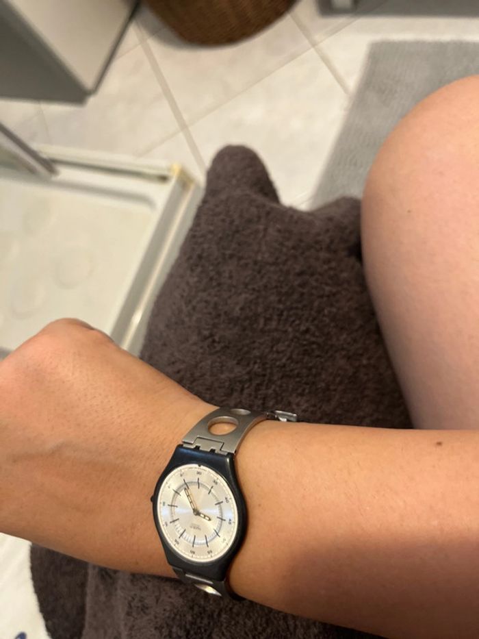 Montre collector swatch skin 1999 unisexe - photo numéro 12