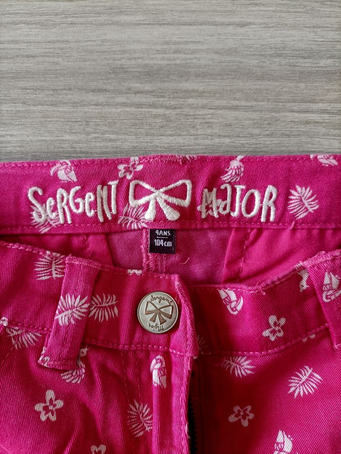 Short sergent major rose fuchsia 4 ans - photo numéro 3