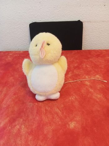 Poussin boîte à musique vintage , marque Nounours