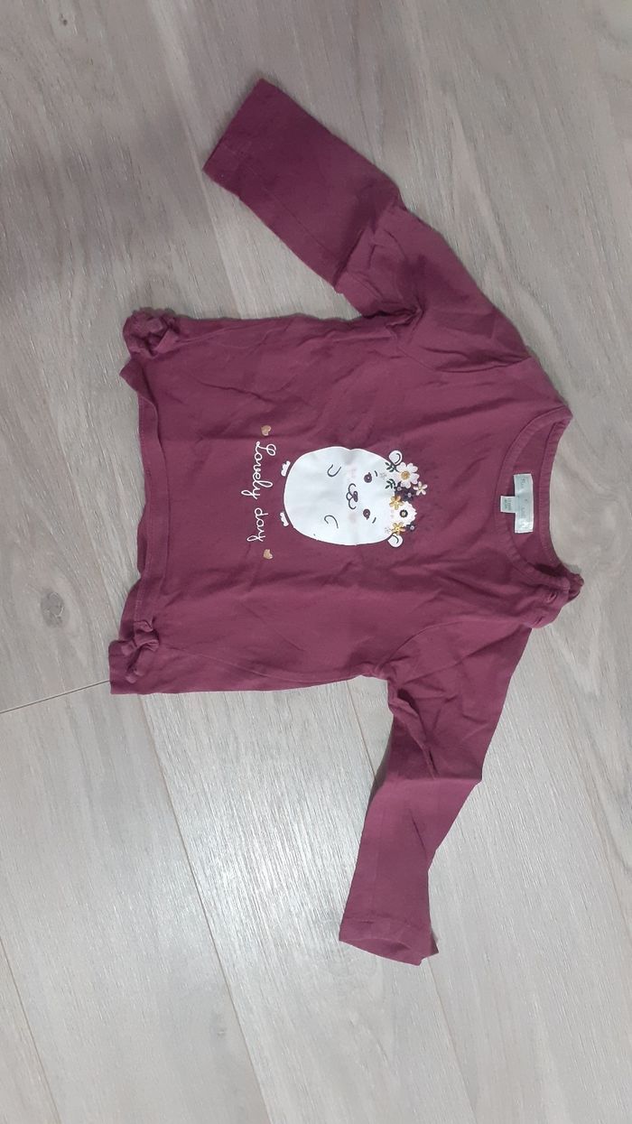 Tee shirt manches longues