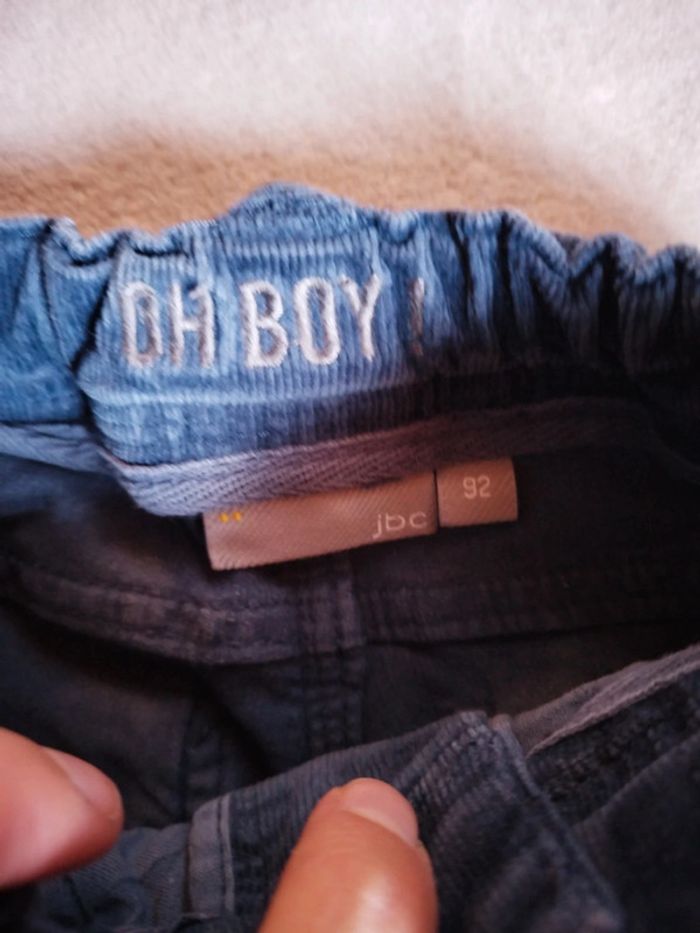 Pantalon bleu marine JBC taille 2 ans - photo numéro 2