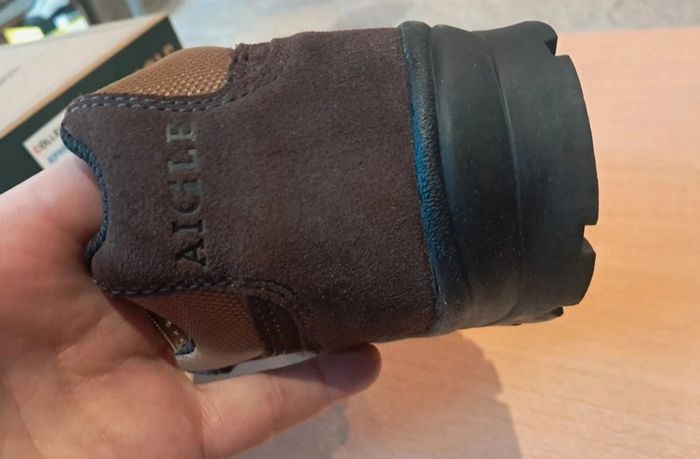 Aigle chaussures de marche randonnée à scratch homme P.45 neuve - photo numéro 7