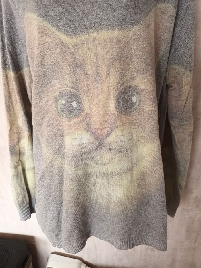 Pull femme M gris D&Z - photo numéro 3