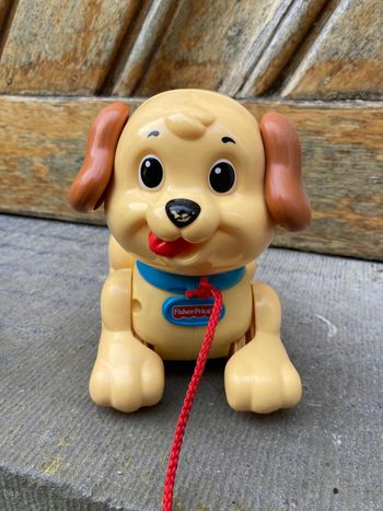 Jouet chien à tirer Fisher-Price premiers pas bébé