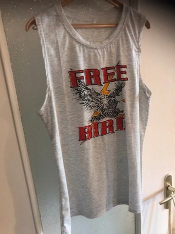 Debardeur rock free bird xl