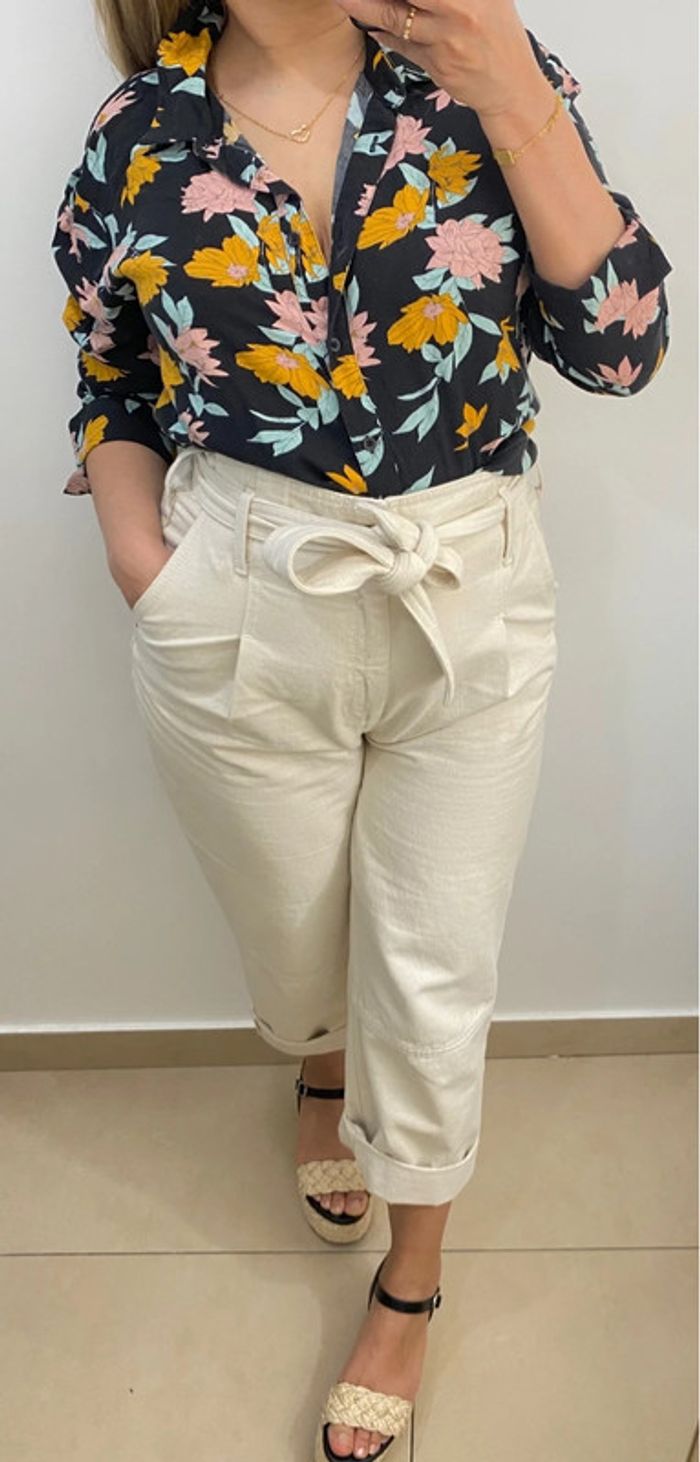 Chemise a fleurs - photo numéro 5