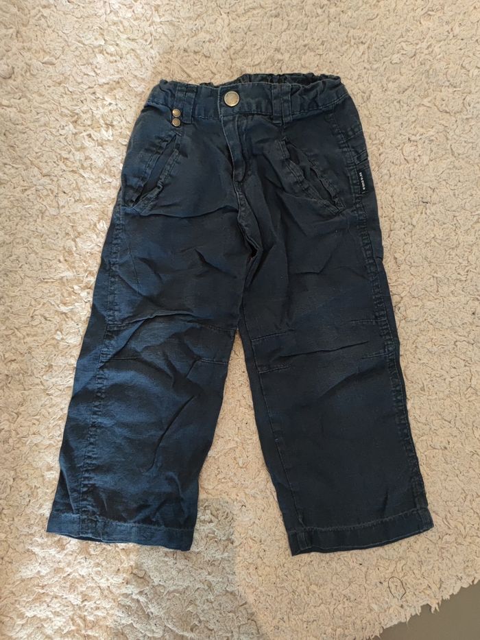 Pantalon garçon en lin 3 ans