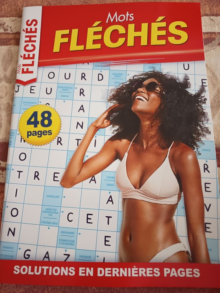Livre cahier Mots fléchés - photo numéro 1