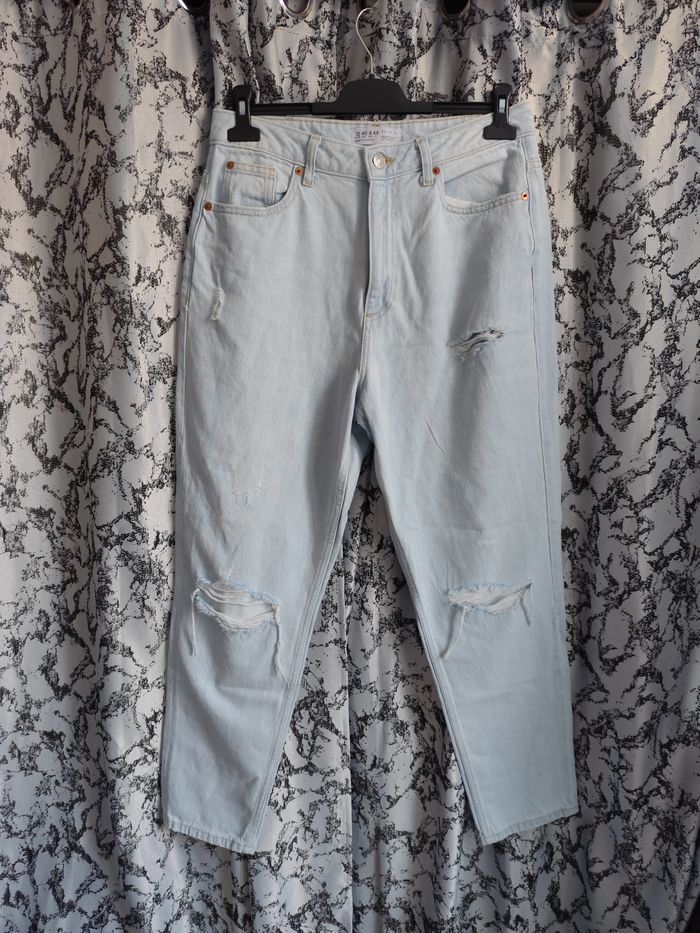 Pantalon en jeans jambes larges neuf Primark taille 40