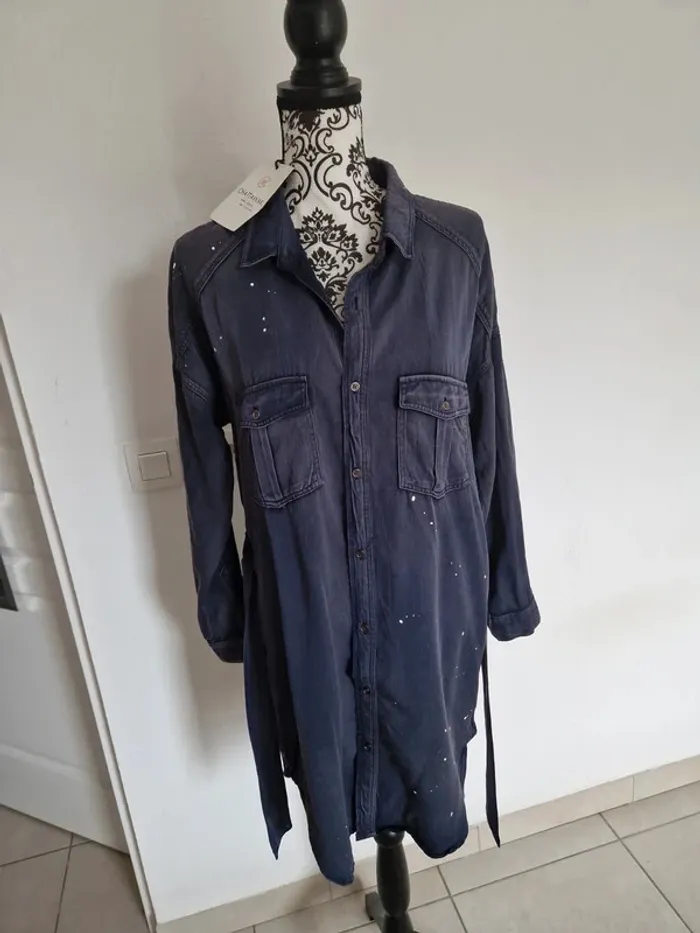 Robe style jean Chattawak Taille2 neuve - photo numéro 5