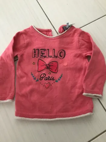 Pull orchestra 12 mois fille