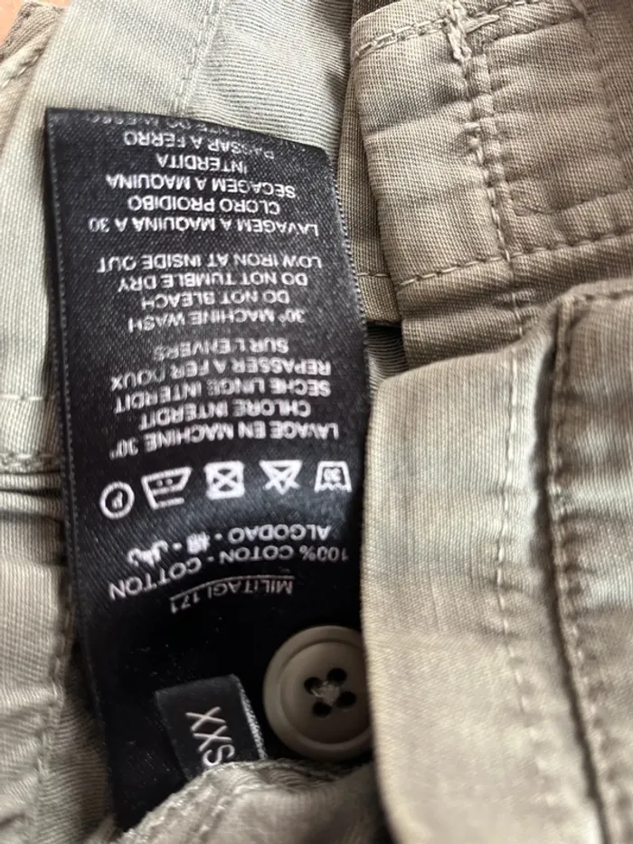 Veste militaire kaki – Le Temps des Cerises – Taille XXS – Tendance & Intemporelle - photo numéro 6