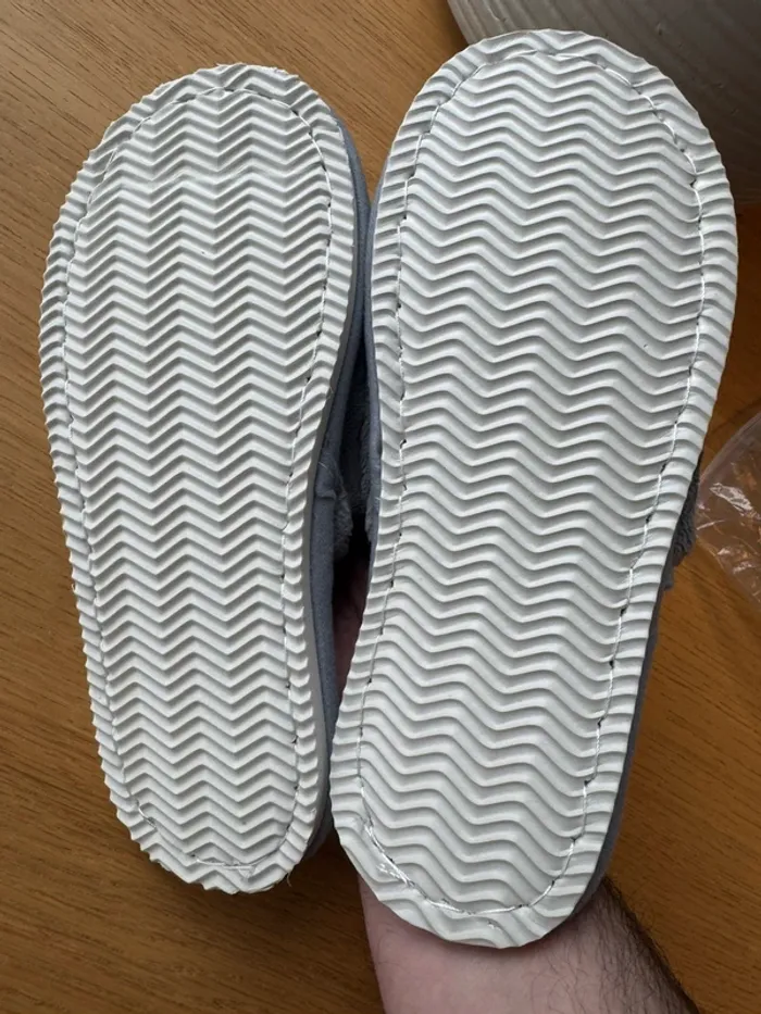 Claquette confortables femme taille 40-41 grises neuves - photo numéro 5