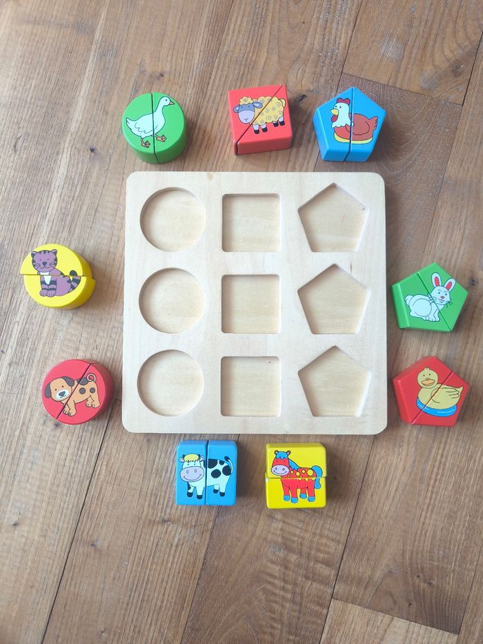 Puzzle en bois - photo numéro 2