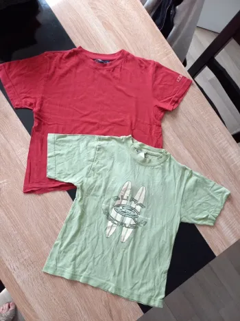 Lot de 2 tee-shirts 10 ans