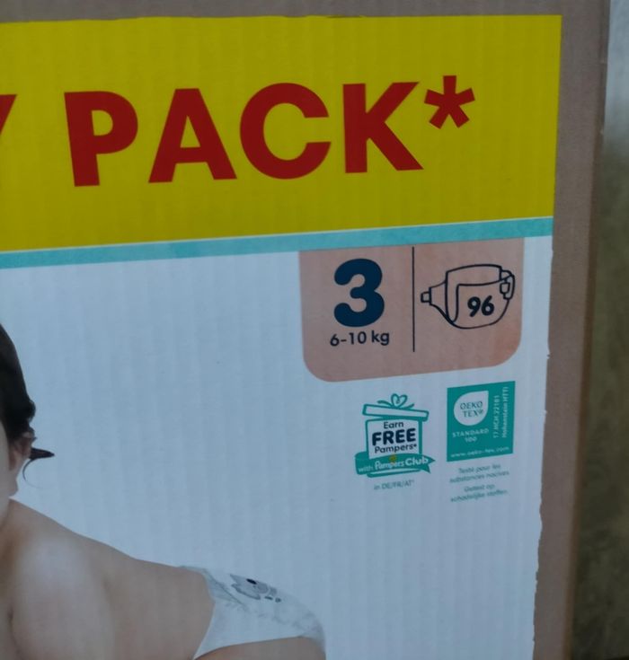 Lot couches pampers harmonie taille 3 - photo numéro 2