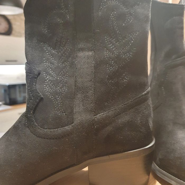 Bottines femme style tchiag noires taille 37 Morgan - photo numéro 6