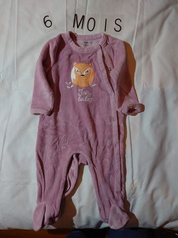 pyjamas chaud 6 mois