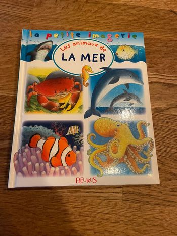 Livre La petite imagerie Le animaux de la mer Numéro 127