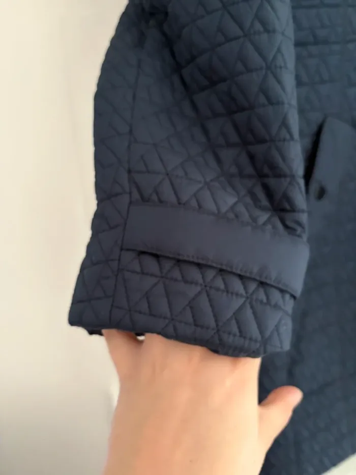 Manteau long bleu - photo numéro 2