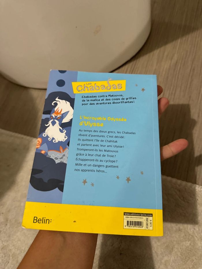 Livre les chabadas l’incroyable odyssée d Ulysse - photo numéro 3