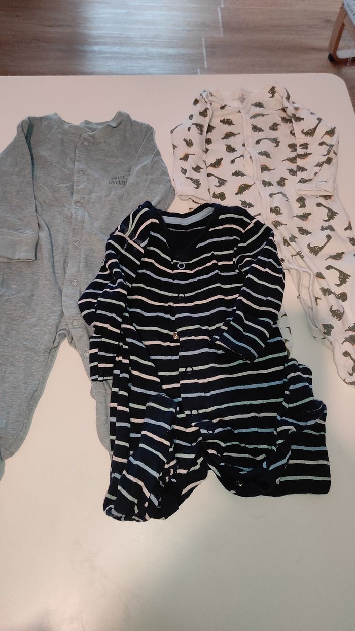 3 pyjama bébé garçon