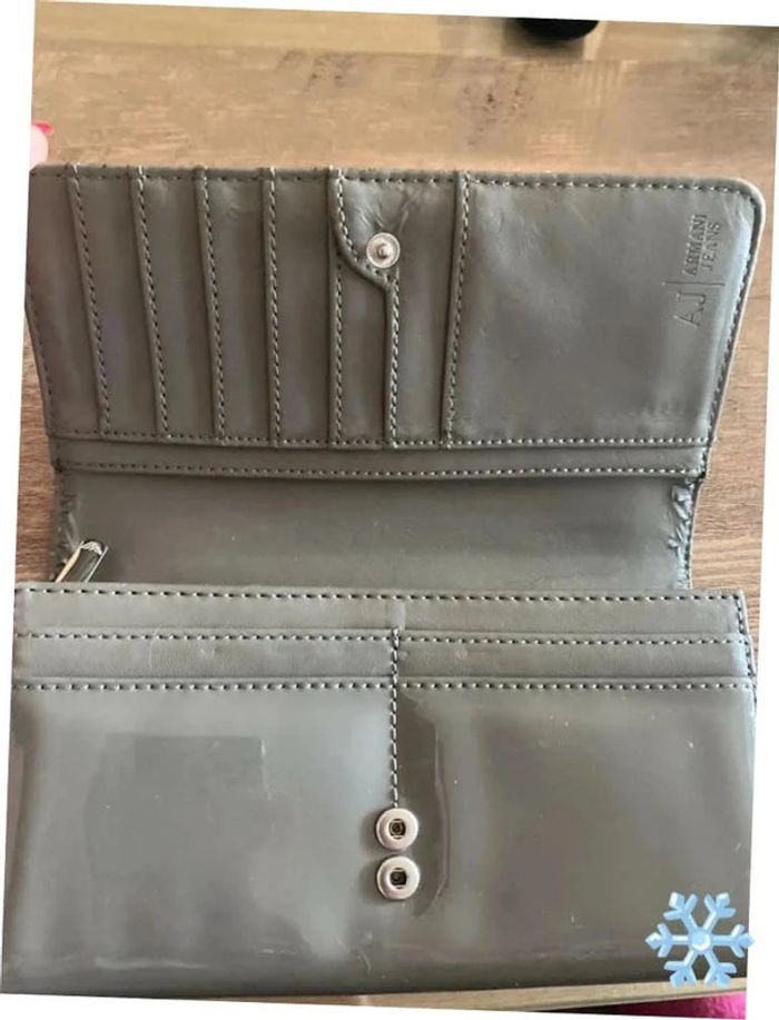 Portefeuille compagnon armani jeans - photo numéro 3