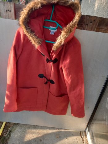 Manteau femme orange