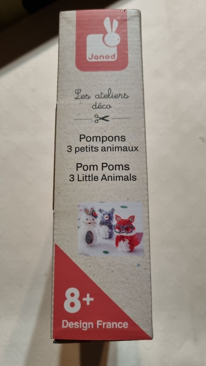Les ateliers déco pompon trois petits animaux - photo numéro 3