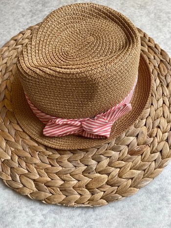 Chapeau paille fille Kiabi