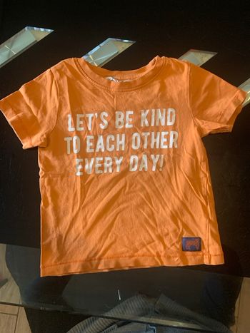 T-shirt garçon orange H&M 🧡