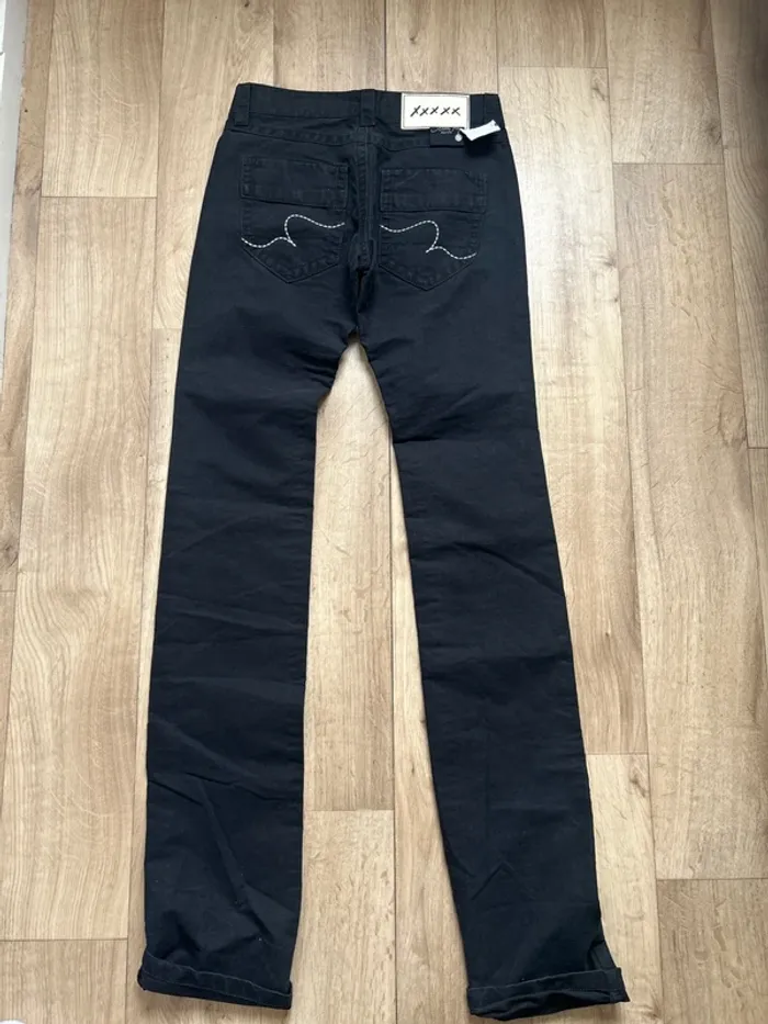Jeans noir School rag taille 30 L - photo numéro 3