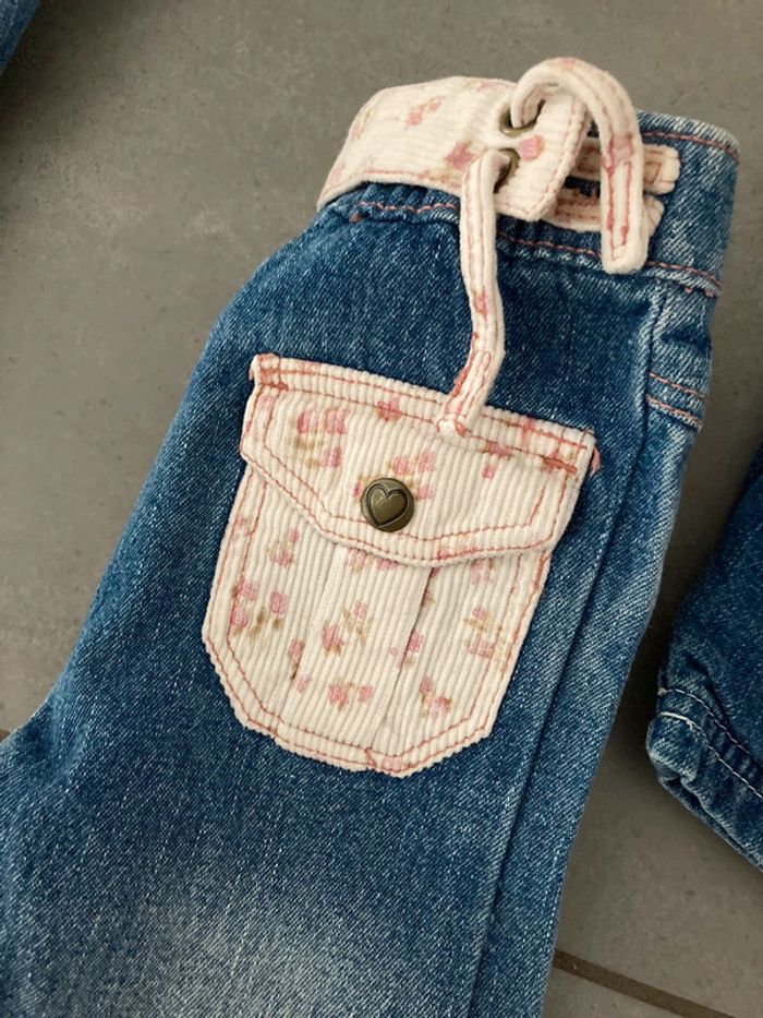 Lot ensemble vêtement pantalon 6 mois garde robe - photo numéro 3