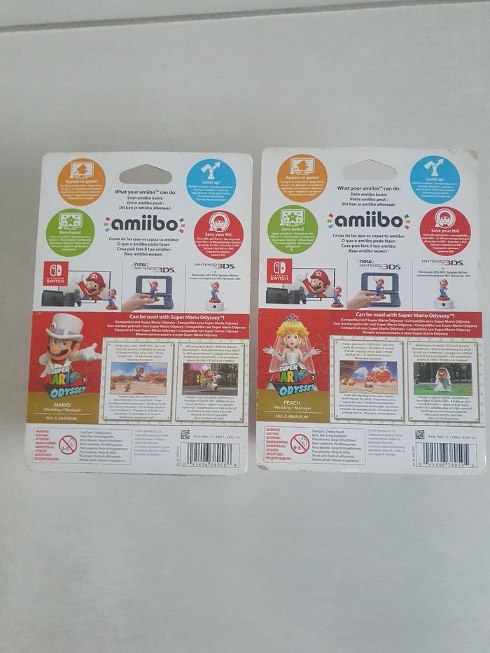 Amiibo wedding Mario, wedding peach, first print - photo numéro 7