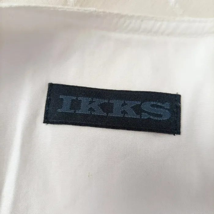 robe asymétrique IKKS beige et blanche empiècement bohème bretelles réglables taille 36 A313 - photo numéro 14