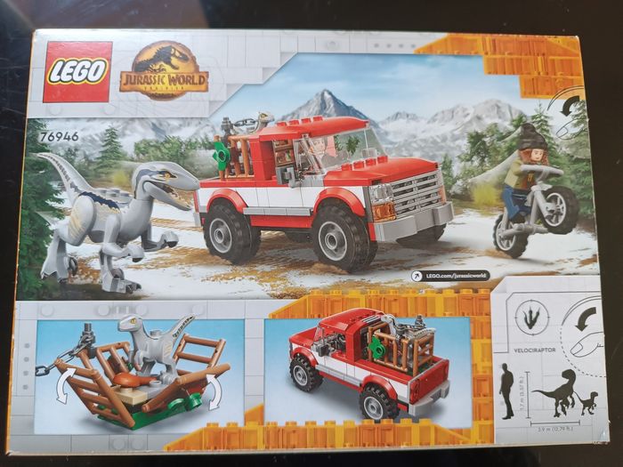 LEGO Jurassic world dominion 76946 la capture des velociraptors - photo numéro 2