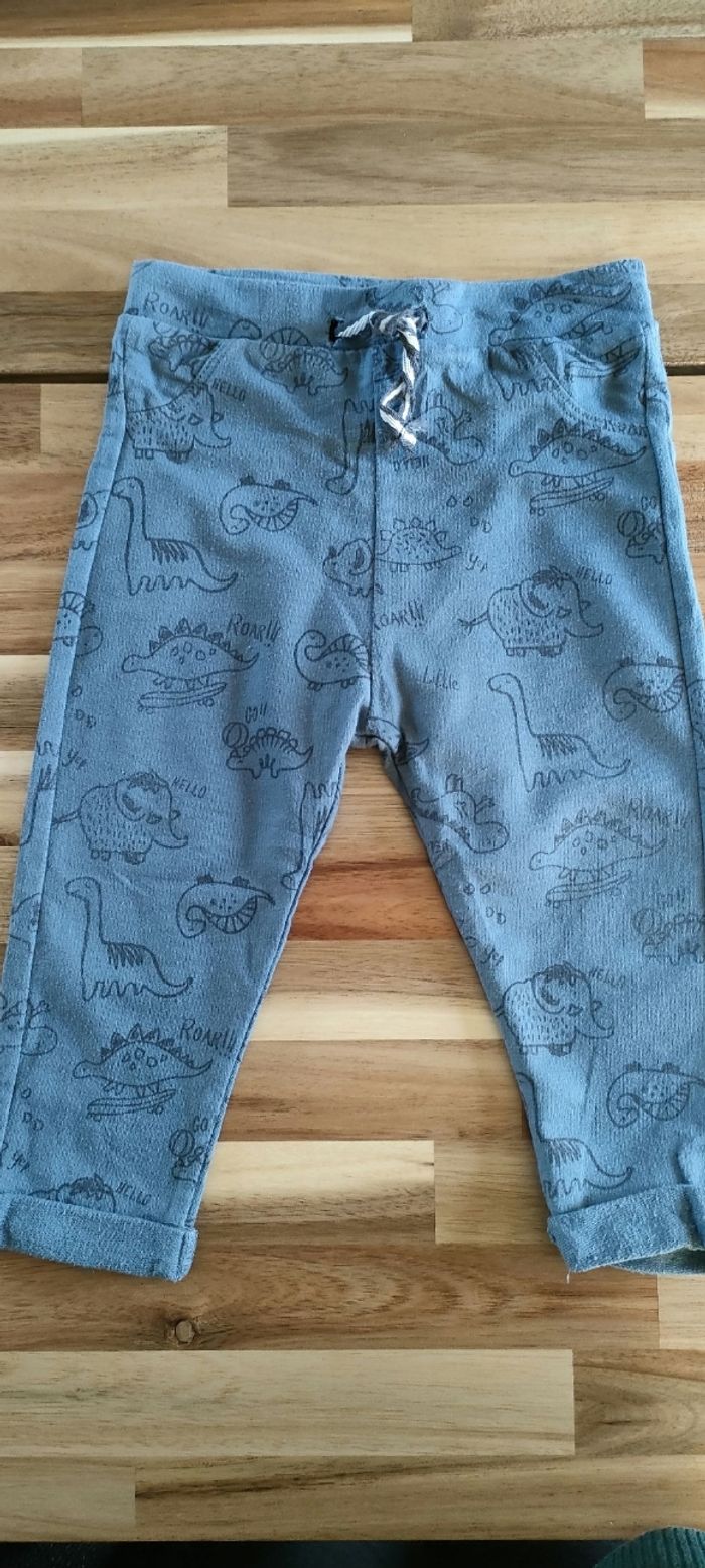 Pantalon souple a motif