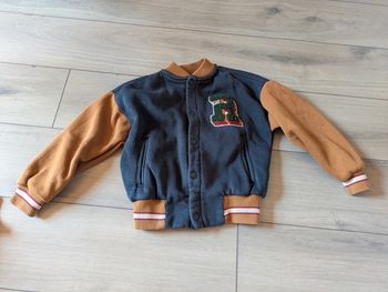 Veste Teddy tape à l'oeil 4 ans