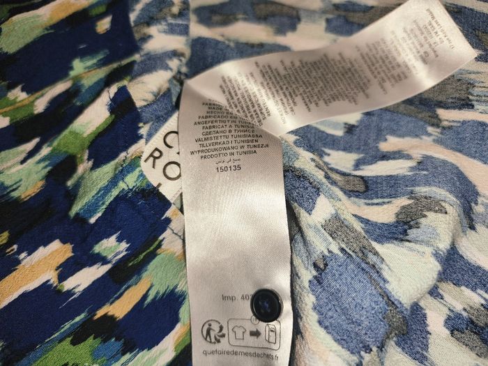 Robe imprimée en viscose Caroll 36 - photo numéro 8