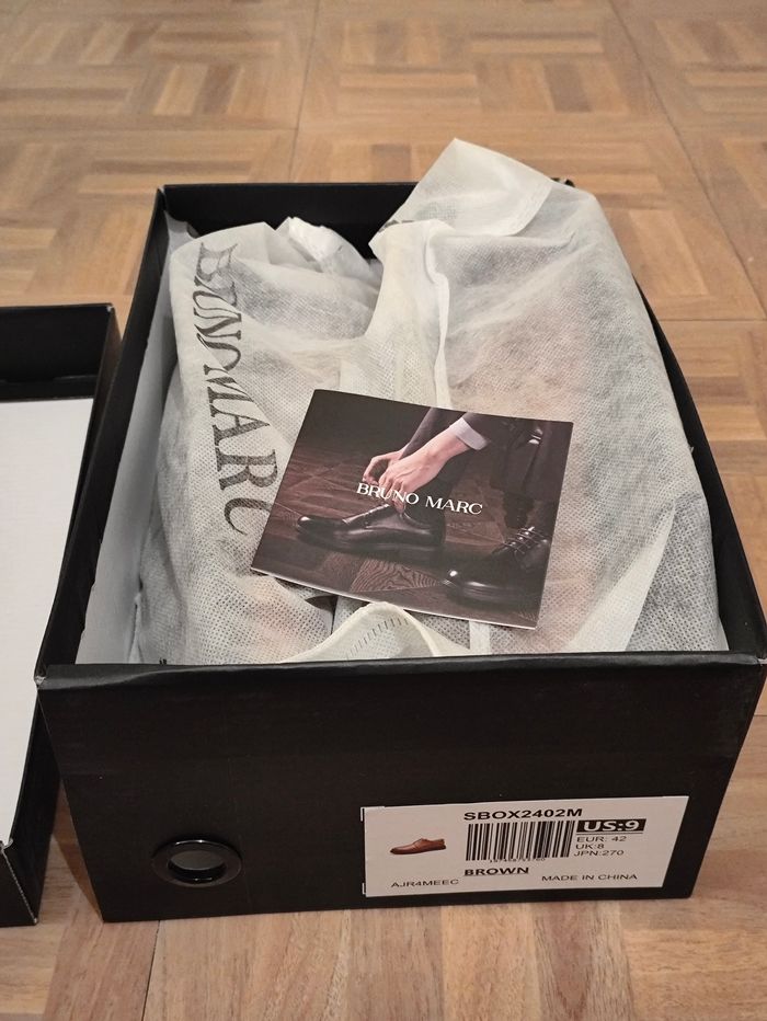 Chaussures Homme Ville Confortable Oxfords Classique bruno marc taille 42 - photo numéro 3