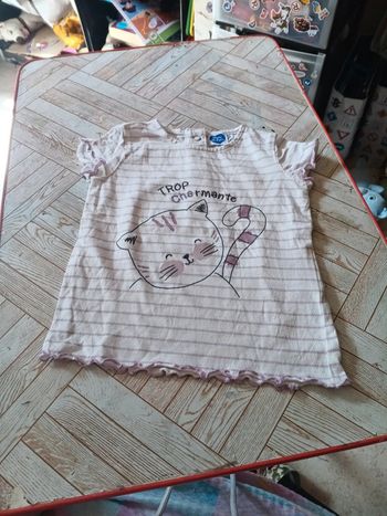 Tee-shirt  mots d'enfants 12mois