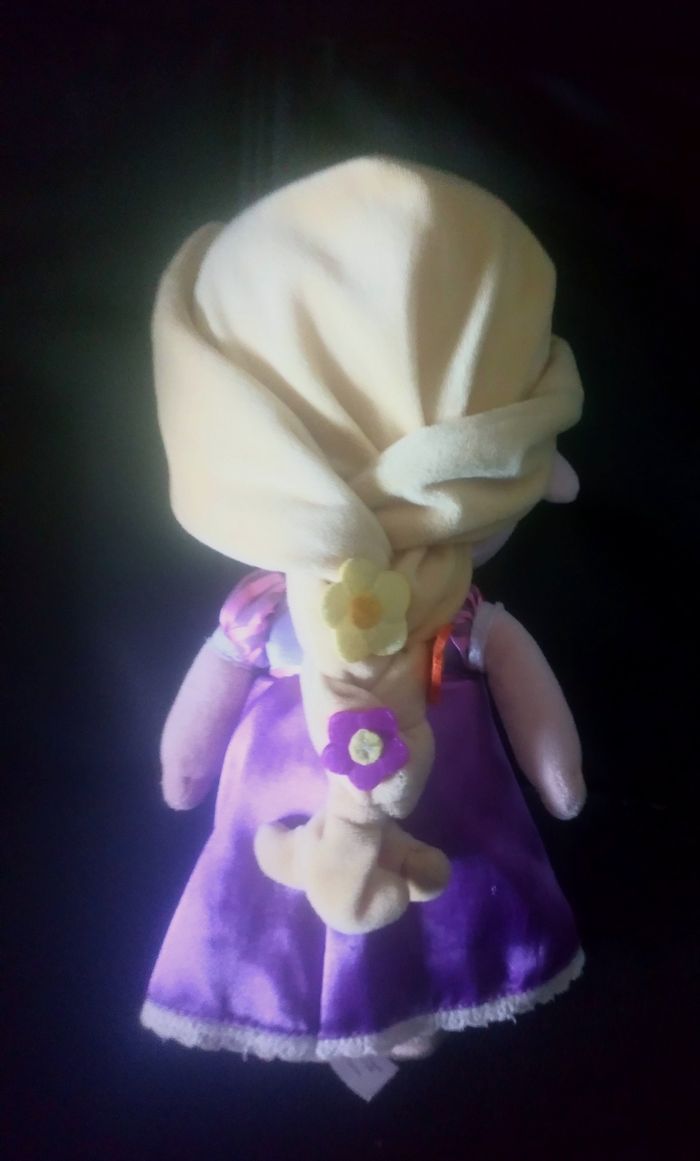 Peluche doudou raiponce - photo numéro 2