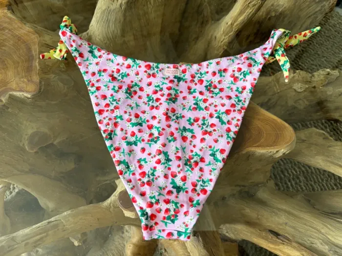 Bas de maillot de bain Banana Moon teens rose fraises 42 - photo numéro 2