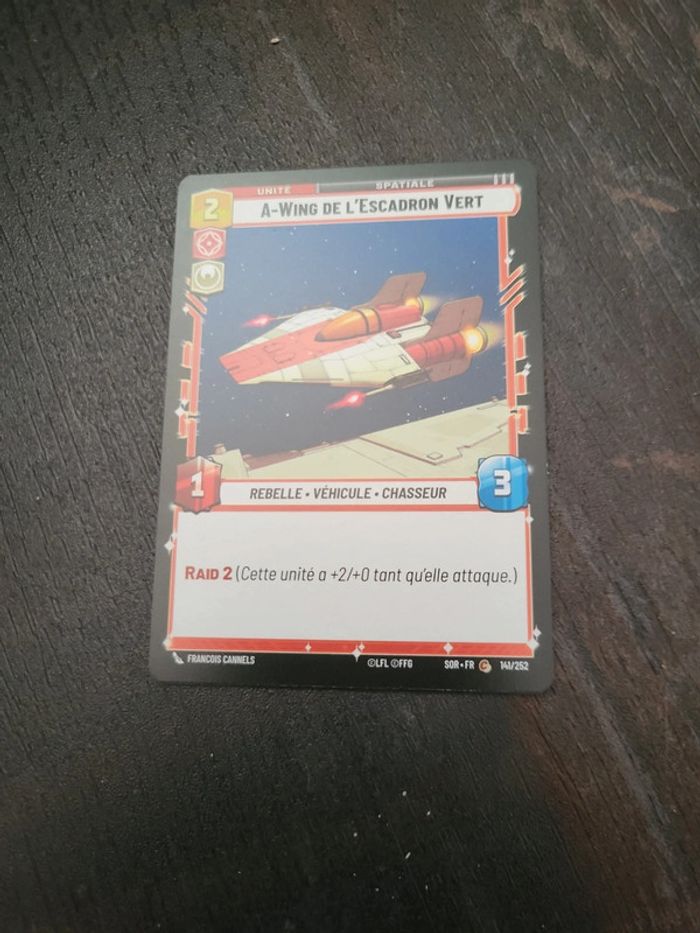 A-Wing de l'escadron vert