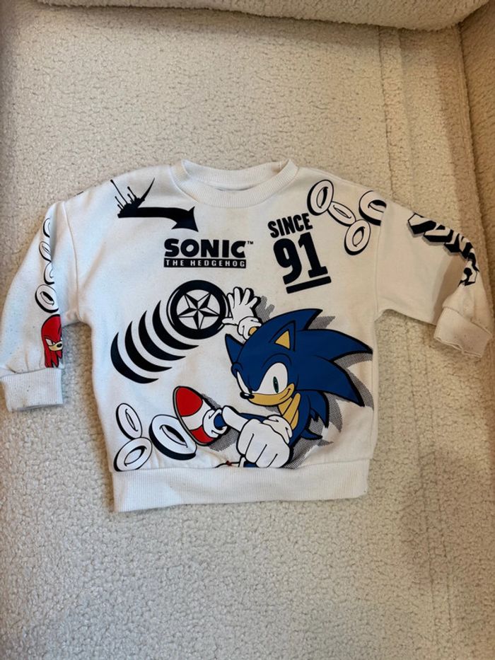 Sweat sonic 2 3 ans primark