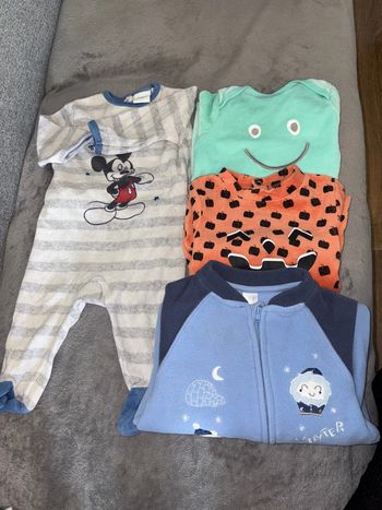 Lot pyjama velours